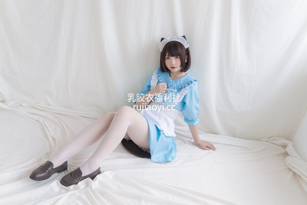 [网红杂图] 古川kagura - 蓝色小猫女仆 [42P1V286M]