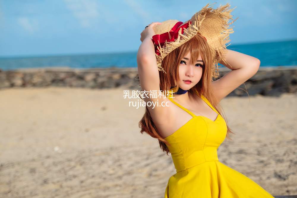 [网红杂图] Potato Godzilla - Asuka Yellow Dress [27P369MB]